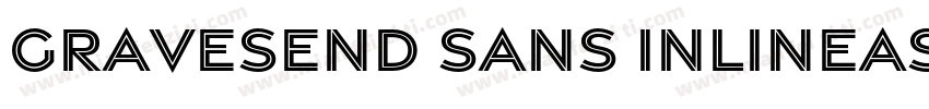 Gravesend Sans InlineAstounderSquar字体转换